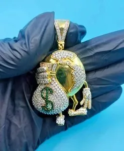 Authentic The Gilded Vessel of Prosperity: Moissanite Abundance Talisman