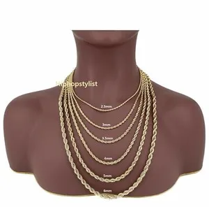 Authentic The Golden Spiral of Infinity Rope Chain