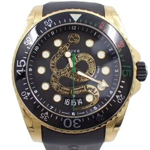 Authentic The Ophidian Chronos: Gold-Plated Serpent Timepiece