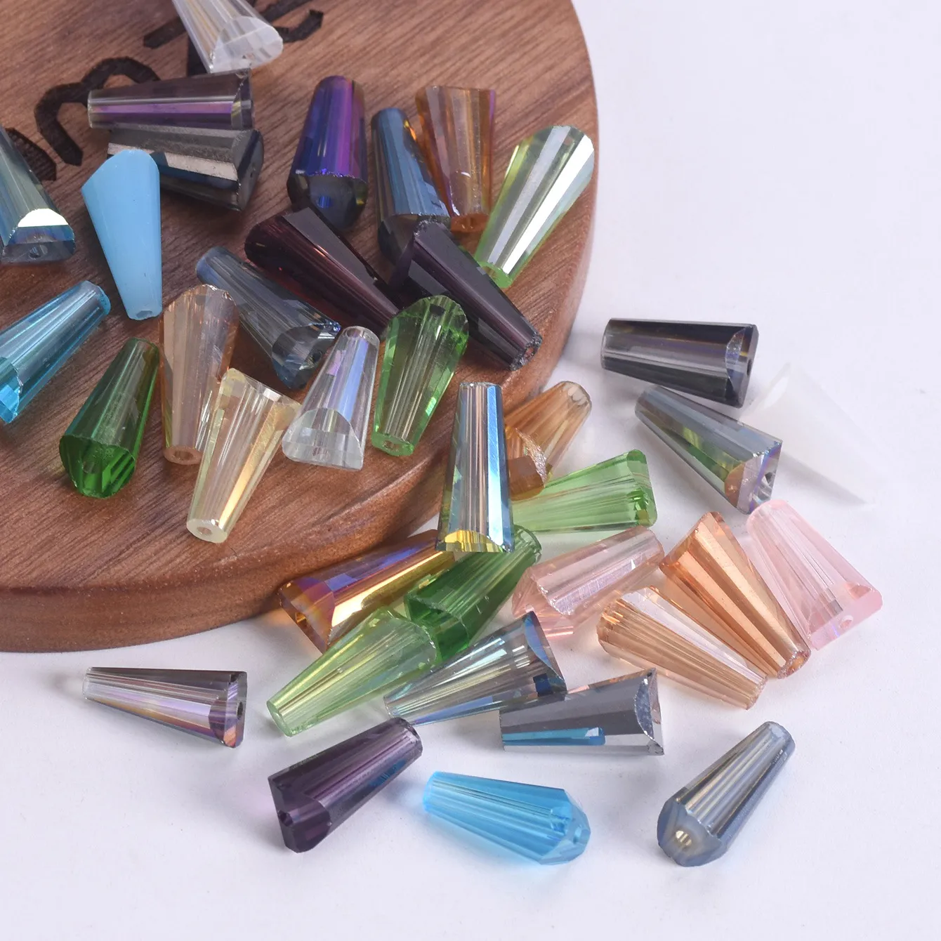 Authentic Crystalline Tears of Clarity: Sacred Faceted Vessels of Light