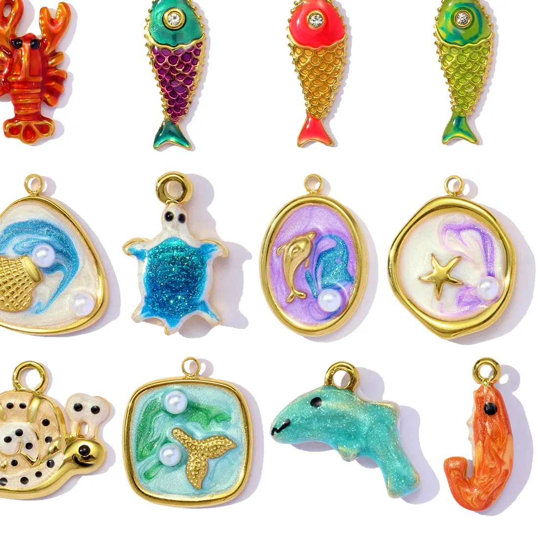 Authentic The Ocean Oracle: A Trio of Aquatic Talismans