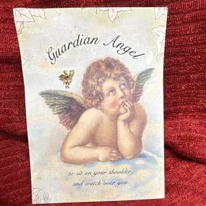 Authentic The Celestial Sentinel: Gilded Wings of Protection