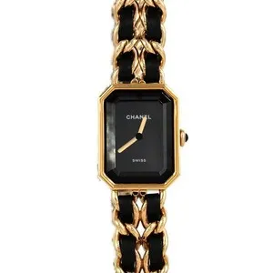 Authentic Authentic Chanel Première Sound Watch H10166 Gold Plated Quartz #260-004-49...