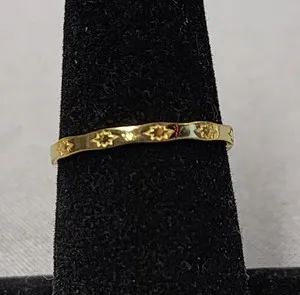 Authentic Radiant Solar Loop Talisman in 18K Gold and Sterling Silver
