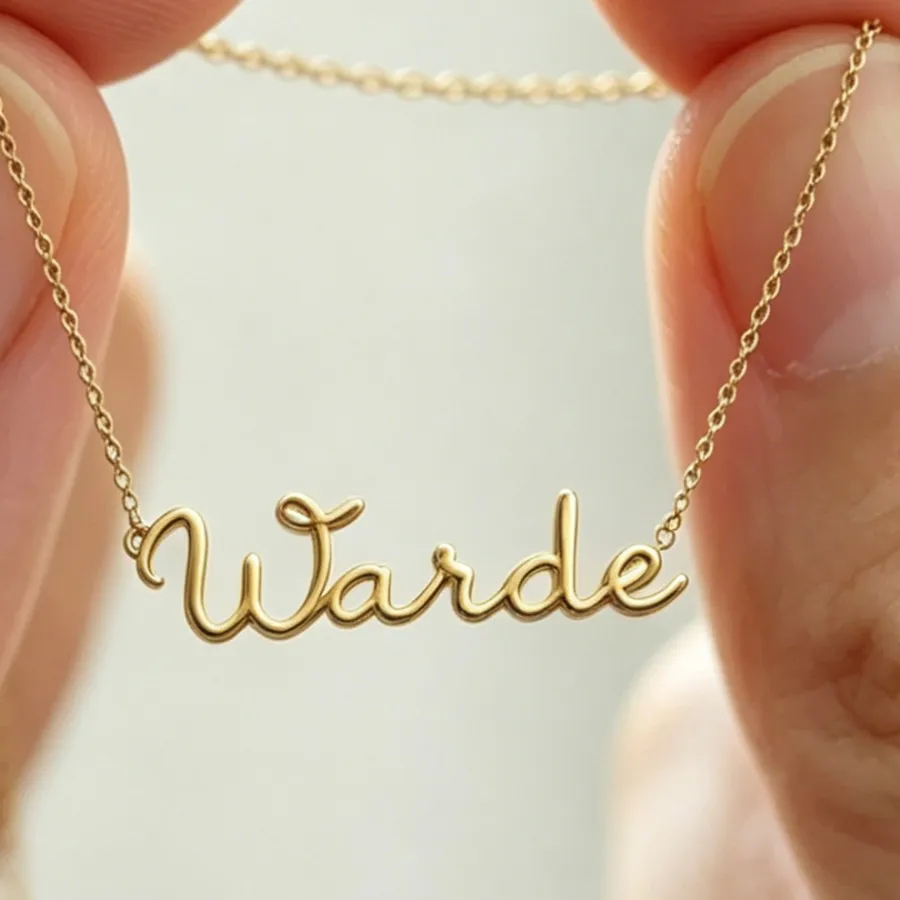 Authentic The Cipher of Identity: Bespoke Nameplate Sigil Pendant