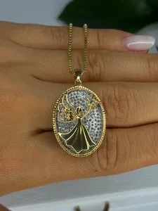 Authentic Celestial Guardian: The Radiant Angelic Aura Pendant
