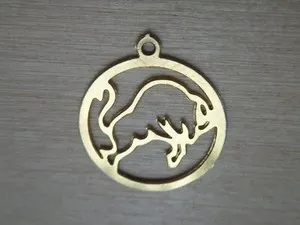 Authentic Celestial Taurus The Bull Golden Talisman