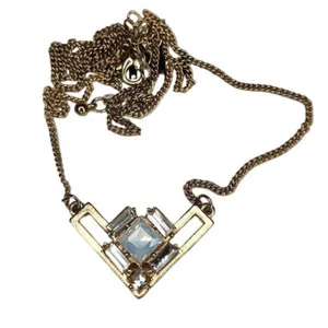 Authentic The Golden Vector of Alignment V-Necklace