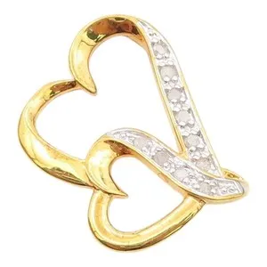 Authentic The Golden Heart of Eternal Devotion Pendant