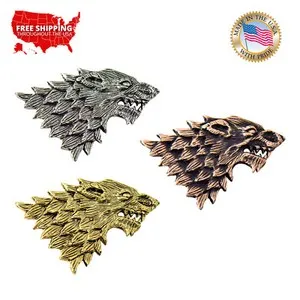 Authentic Creative Pewter Designs Dire Wolf Angry Lapel Pin or Magnet, G001