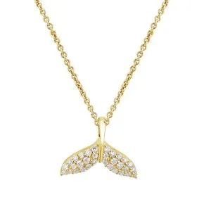 Authentic The Siren's Song Moissanite Mermaid Tail Amulet