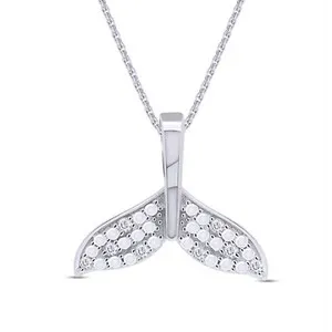 Authentic The Oceanic Guardian: Diamond-Encrusted Cetacean Spirit Pendant