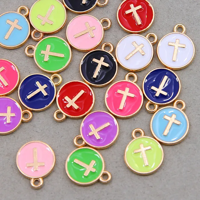 Authentic Sacred Horizon Enamel Cross Talismans - Set of Ten