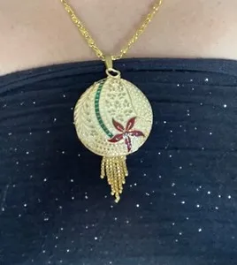 Authentic The Golden Orb of Sacred Harmony Pendant