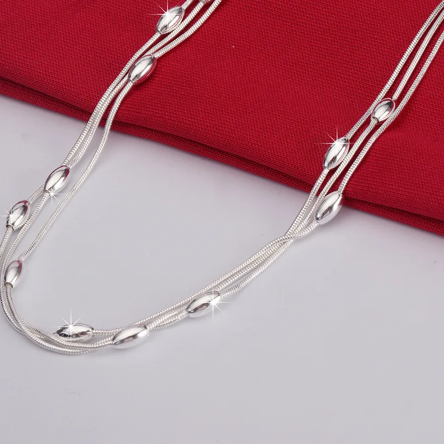 Authentic The Celestial Luminary Sterling Bead Necklace