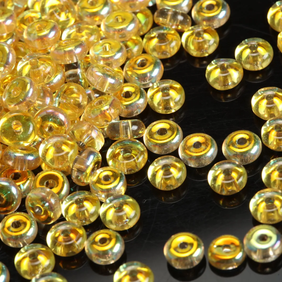 Authentic Golden Abacus Beads of Infinite Manifestation
