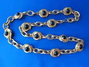 Authentic Midnight Whispers: A Protective Amulet of Onyx and Golden Light