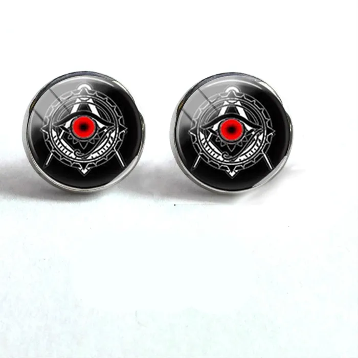 Authentic The Eye of Illumination Glass Studs