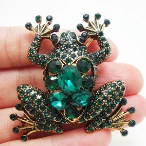 Authentic The Emerald Amphibian: A Gold-Plated Talisman of Transformation
