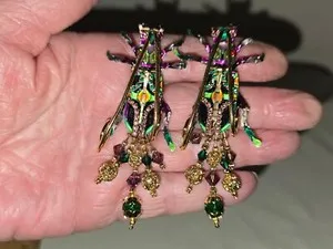 Authentic Golden Tiger Beetle Talismans of Opulent Radiance