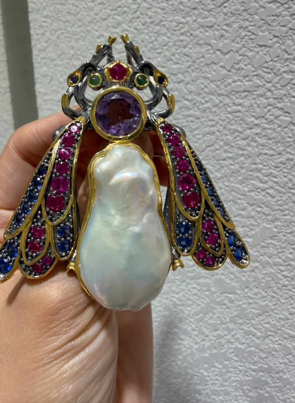 Authentic The Scarab of Celestial Wisdom: A Sterling Silver Talisman