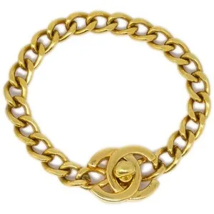 Authentic Chanel Golden Guardian Turnlock Chain