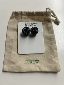 Authentic Jungle Green Crystal Ball Alchemical Stud Earrings