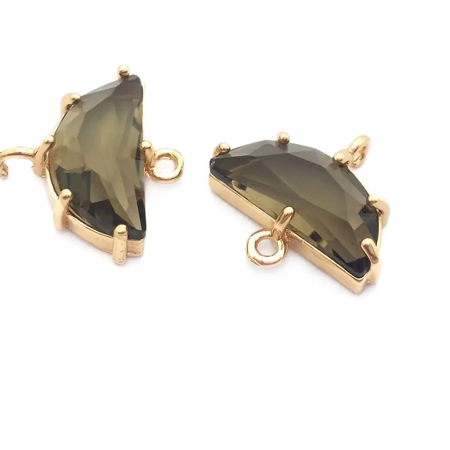 Authentic Moonlit Harmony: 18K Gold‑Plated Celestial Charm