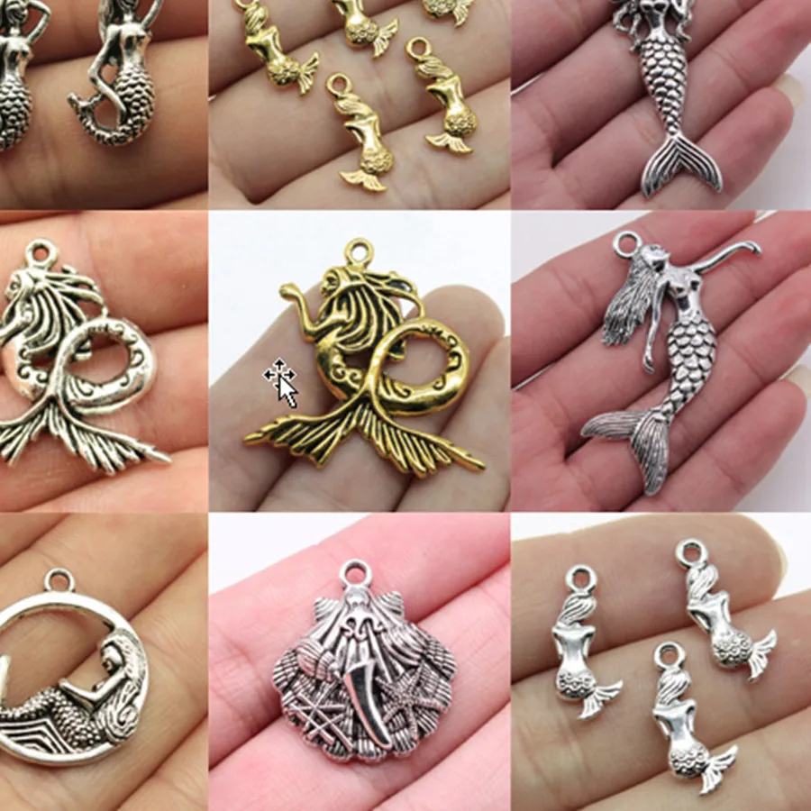 Authentic Whispers of the Mermaid: Enchanted Charms for Sacred Jewelry Making