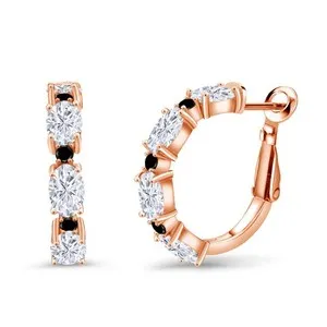 Authentic Ethereal Radiance: Rose Gold Celestial Hoop Talisman