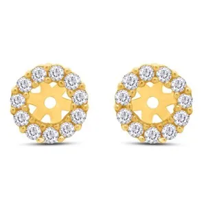 Authentic Celestial Radiance Diamond Aura Earring Jackets