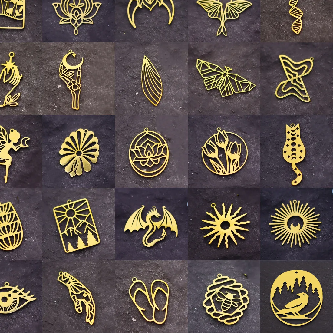 Authentic Whispers of the Cosmos: 3 Enchanted Pendants for Celestial Connection