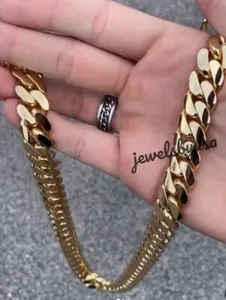 Authentic Sacred Serpent's Embrace 14K Gold- Plated Cuban Talisman