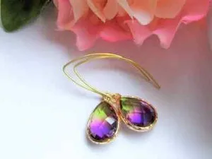 Authentic Celestial Raindrops: Sacred Geometry in Gilded Form