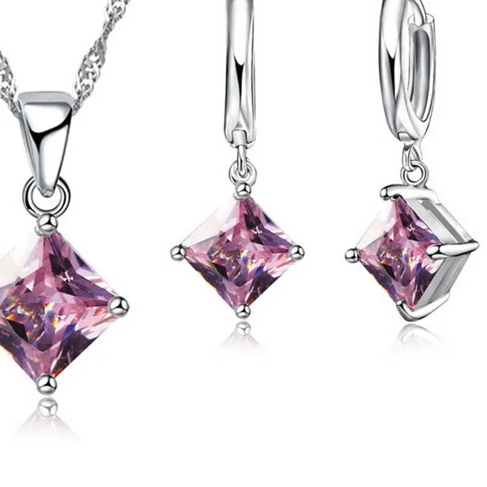 Authentic Radiant Harmony Square Crystal Talisman Set