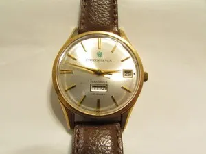 Authentic The Golden Epoch Citizen Seven Para Shock 23-Jewel Timepiece