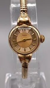 Authentic Celestial Gold‑Plated Timekeeper – Enchanted 1960s Ladies Watch