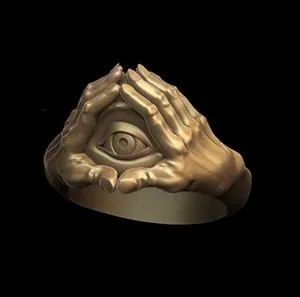 Authentic The All-Seeing Eye: Gilded Sigil of Ancient Wisdom