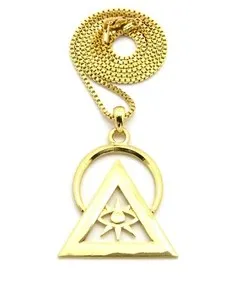 Authentic The Gilded Eye Pyramid Amulet of Illumination