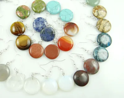 Authentic Celestial Orbit Talismans: Sacred Stone Circular Pendants
