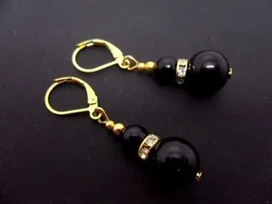 Authentic Shadow and Light: The Obsidian Droplet Leverback Talismans