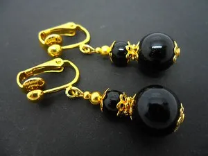 Authentic Shadow and Radiance: The Obsidian Veil Clip-On Talismans