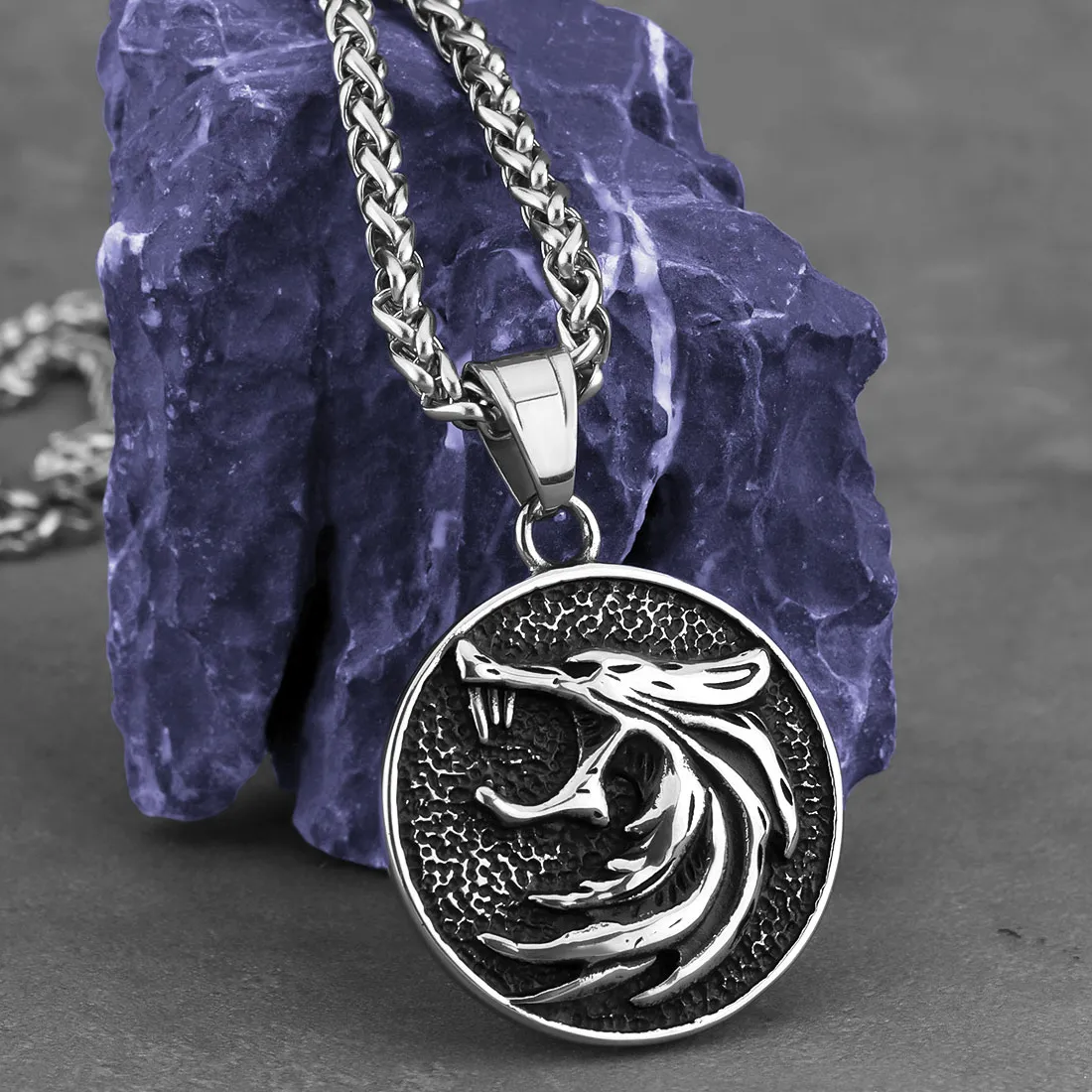 Authentic Amulet of the Eternal Wolf: Guardian of the Night's Embrace