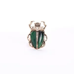 Authentic The Sovereign Scarab: Amulet of Verdant Transformation