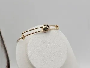 Authentic The Golden Resonance Om Karma Bangle