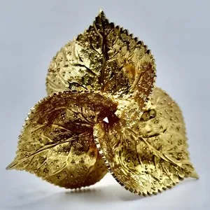 Authentic The Gilded Trinity: A 1967 Vintage Talisman of Growth