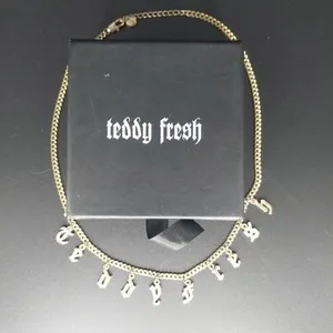 Authentic The Gilded Ursine Ward: Teddy Fresh Gold Plated Charm Chain Necklace