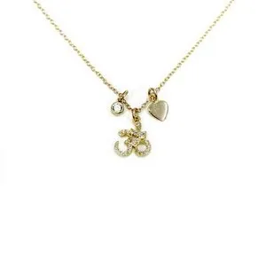 Authentic Radiant Luminescence Crystal Pendant Chain