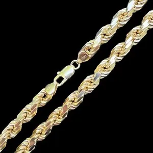Authentic Wear the Anchor of Serenity: Solid Sterling Silver Rope Chain Necklace