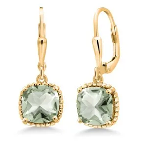 Authentic Celestial Harvest Cushion Birthstone Drop Talisman in 18K Radiant Gold